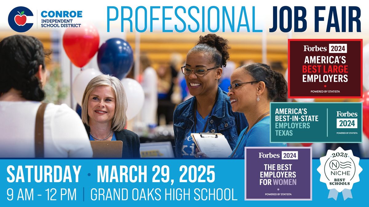 Conroe ISD Professional Job Fair