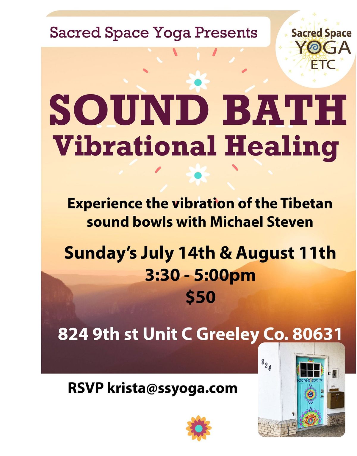 Sound Bath Vibrational Healing with Michael Steven