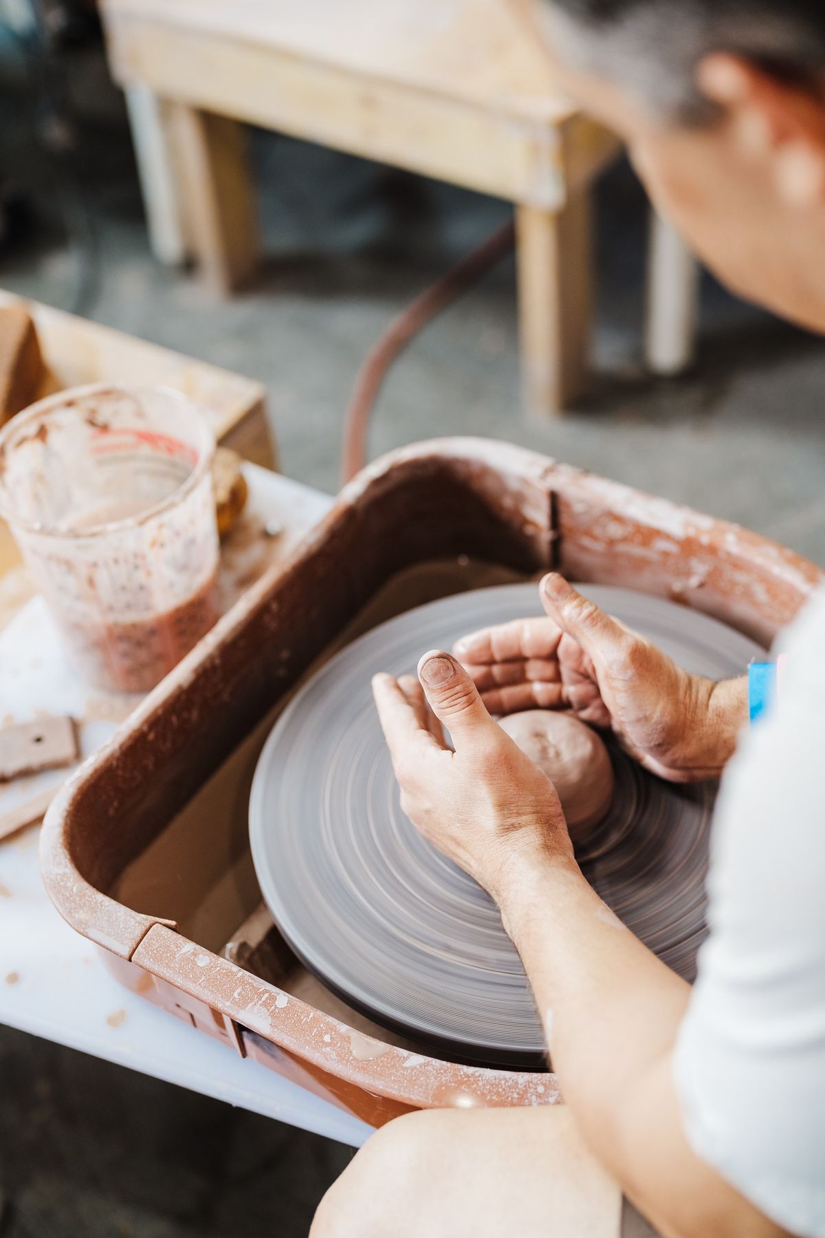 Wheel 1 with Summer | Beginner Pottery Class