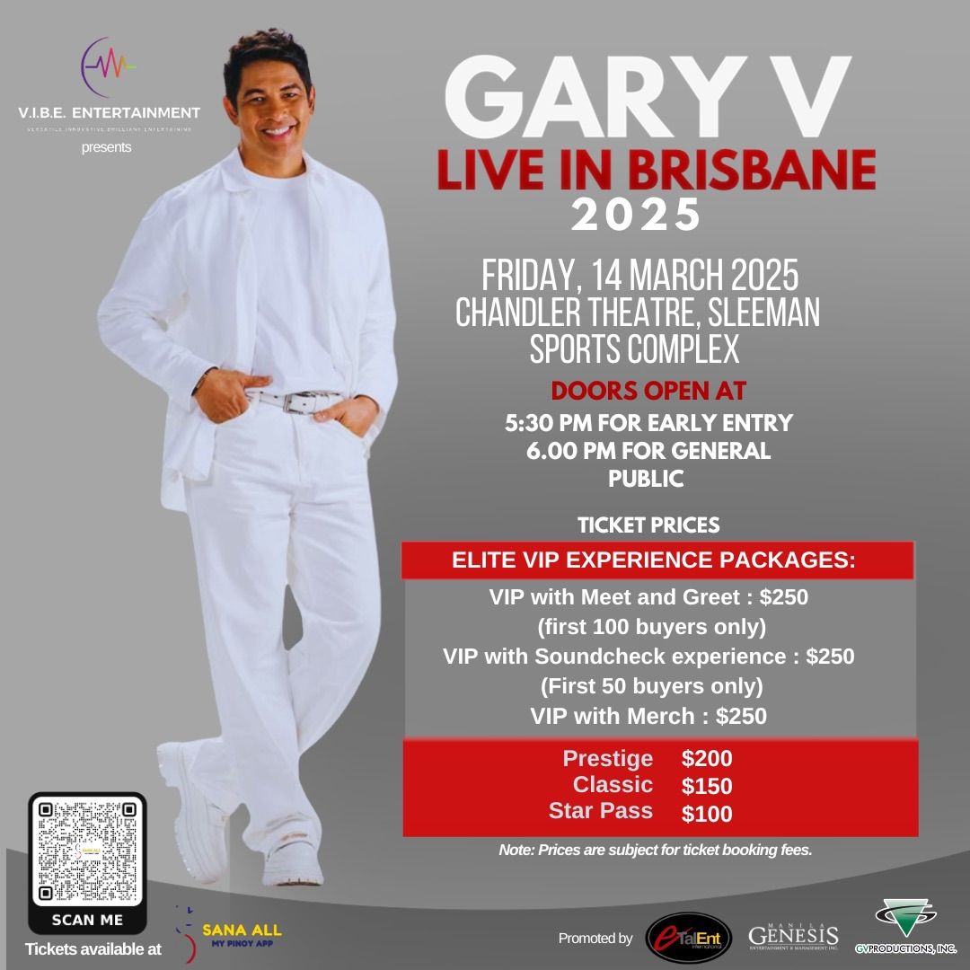 Gary V Live in BRISBANE (First Stop)