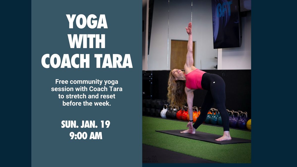 Yoga with Coach Tara