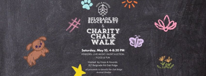 Block Party and Charity Chalk Walk! 