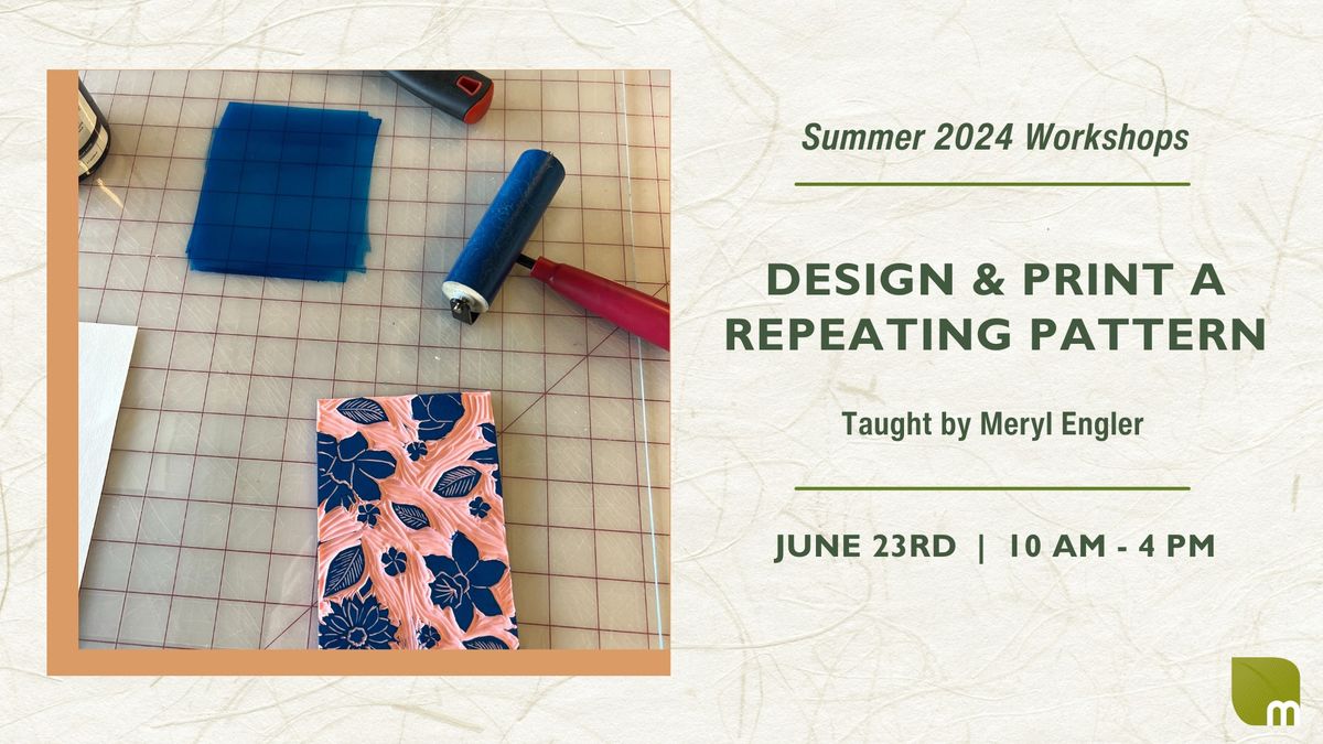 Design & Print a Repeating Pattern Workshop