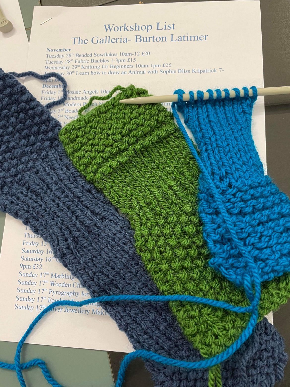 Beginners Knitting ? 