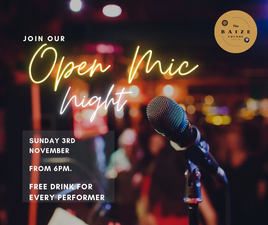 Open Mic Night