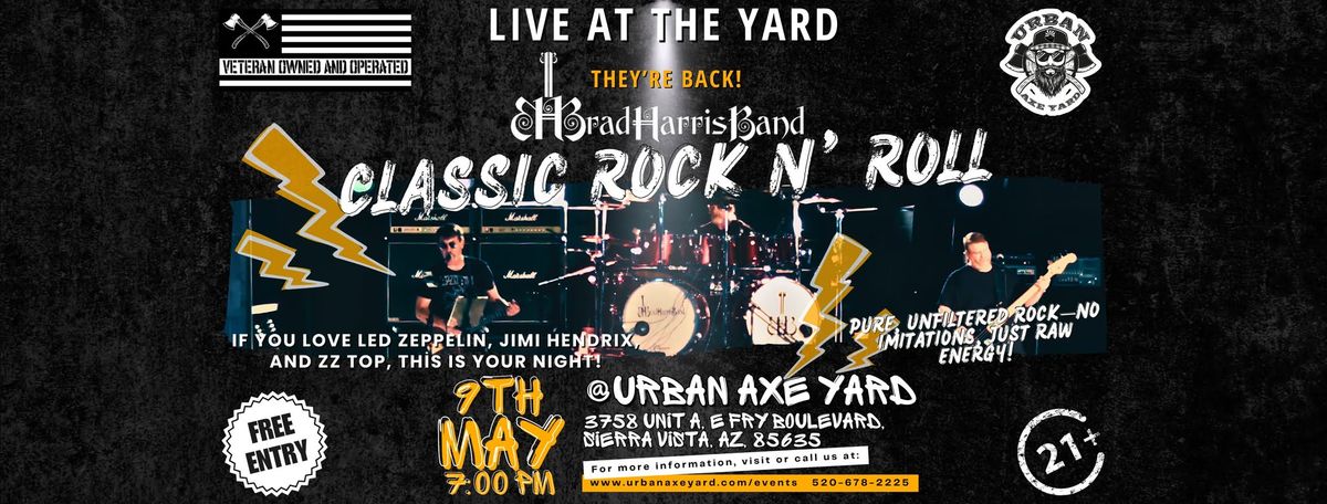 Brad Harris Band @ Urban Axe Yard