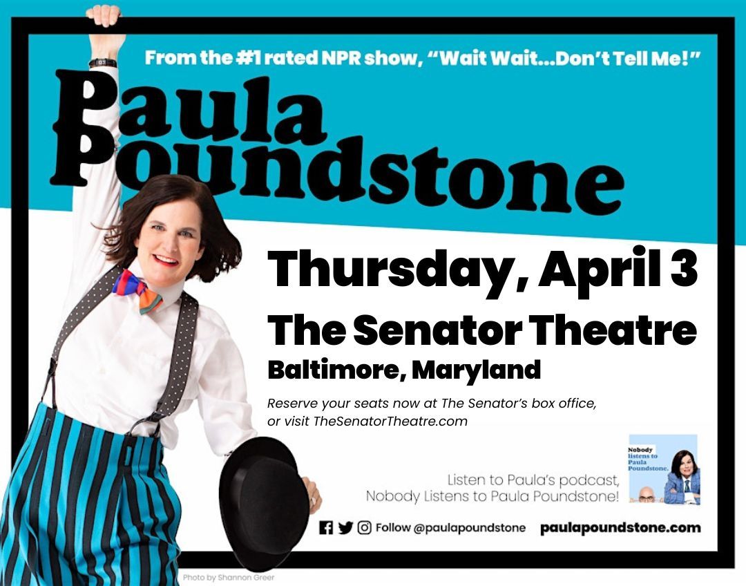 Paula Poundstone Live at The Senator