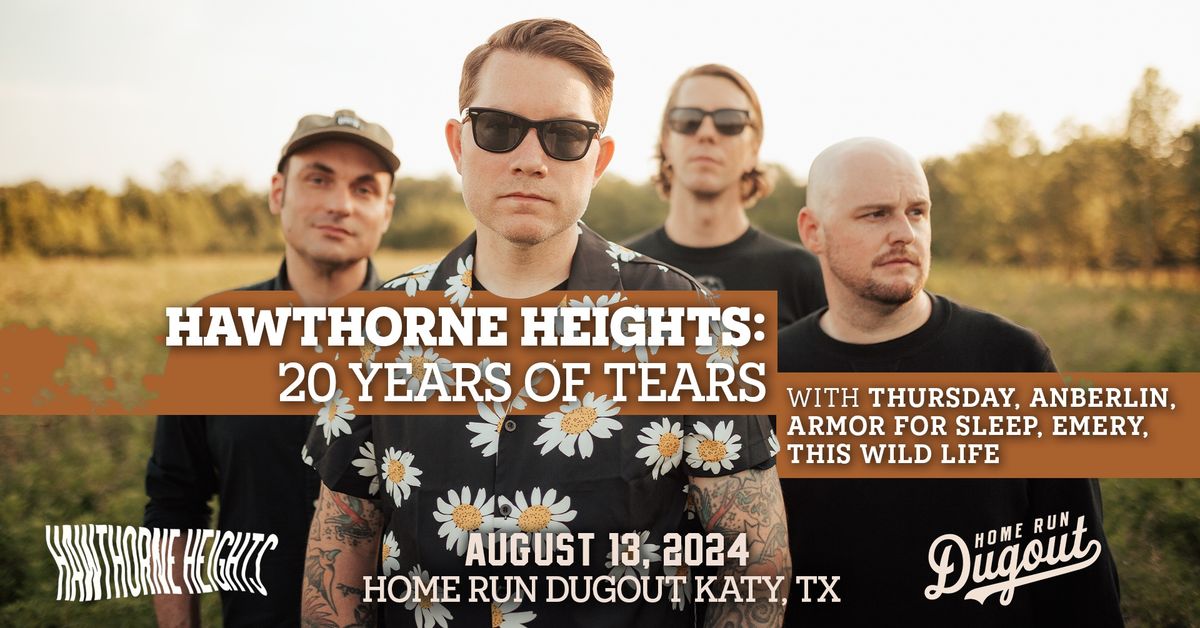 Hawthorne Heights: 20 Years of Tears at Home Run Dugout - Katy