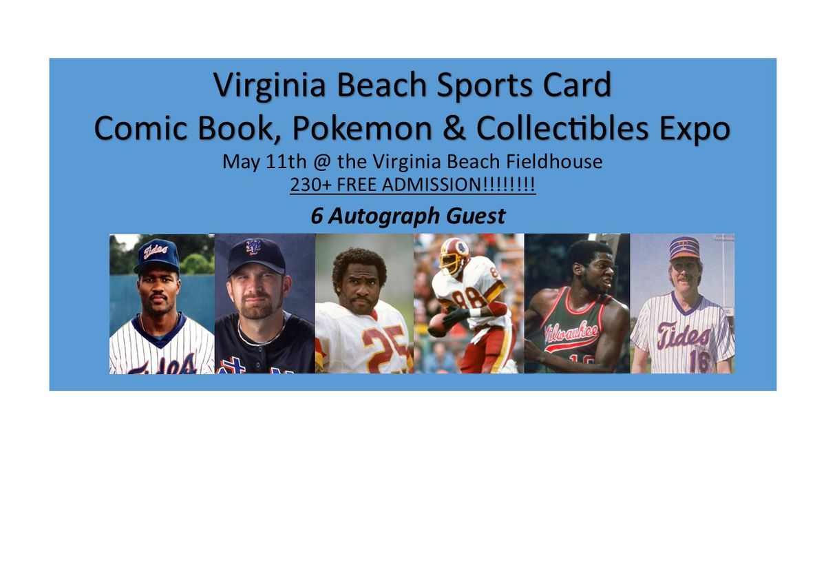 Virginia Beach Sports Card, Comic Book, Pokemon & Collectibles EXPO