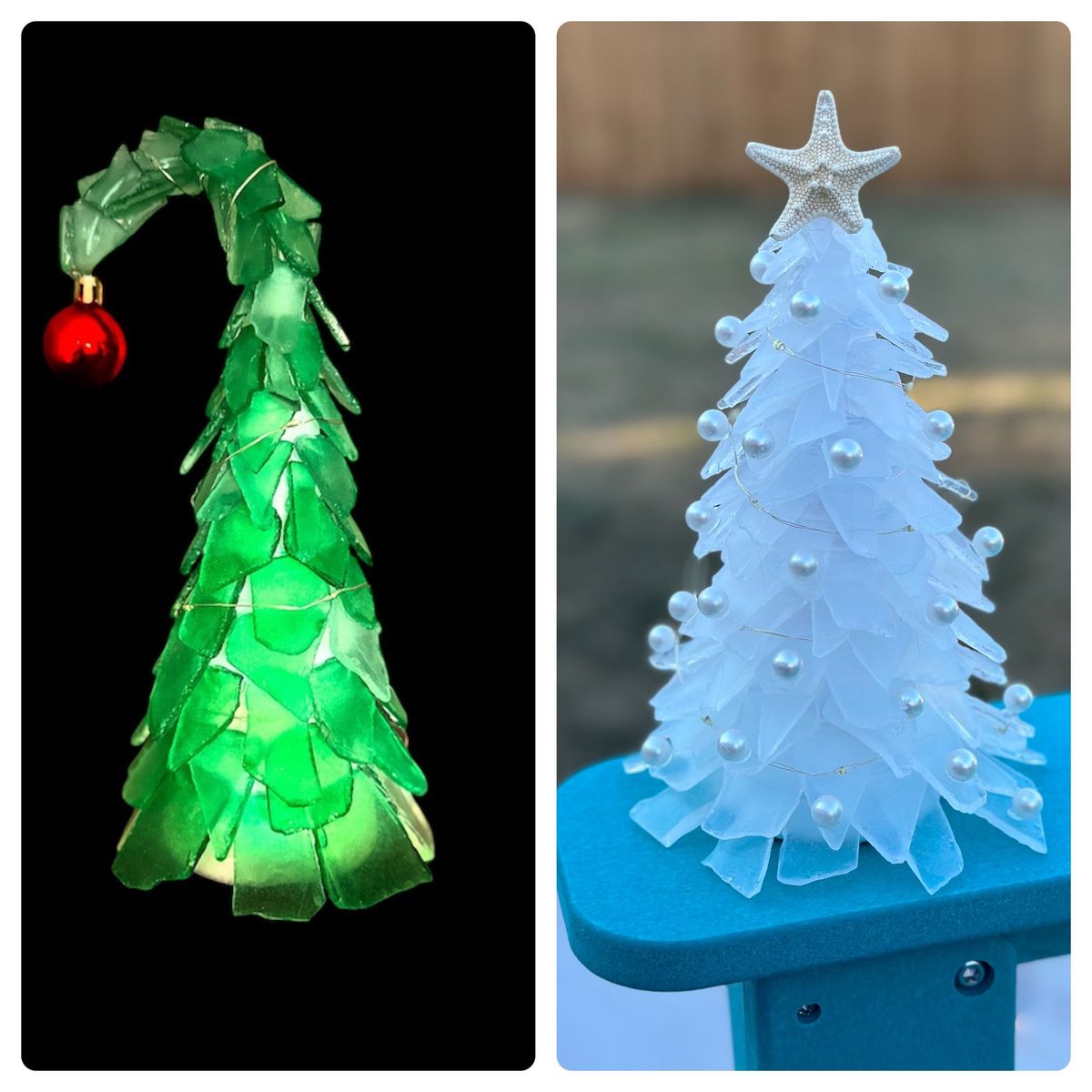 Beach Glass Tree Workshop - Wilmington