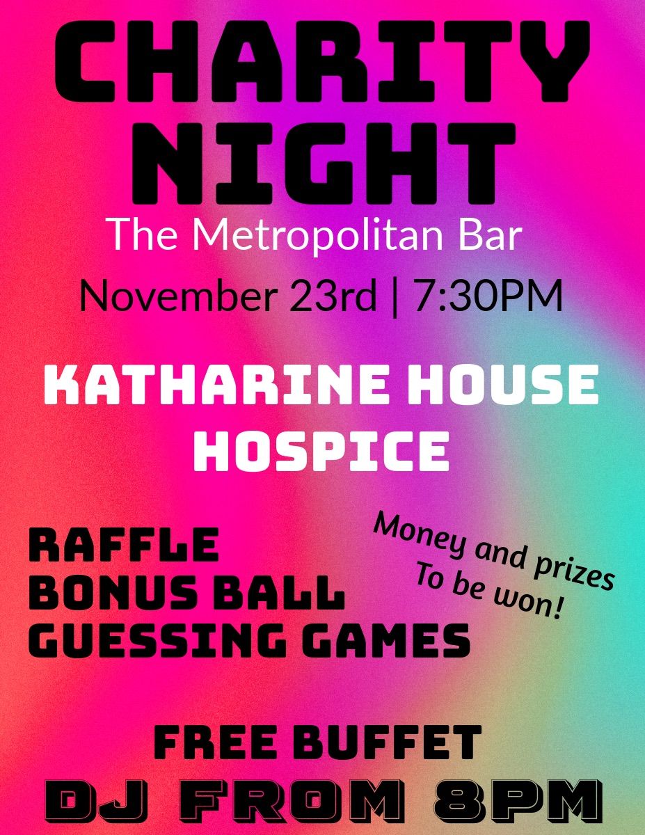 Charity Night for Katharine House Hospice