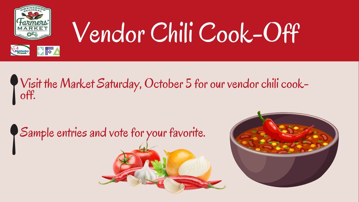 Owensboro Regional Farmers' Market Vendor Chili Cook-Off