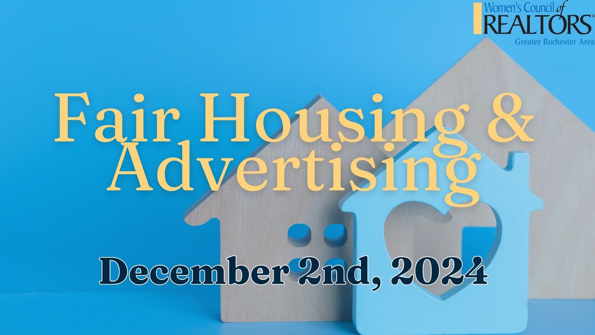 Fair Housing & Advertising- CE 1 hr. 