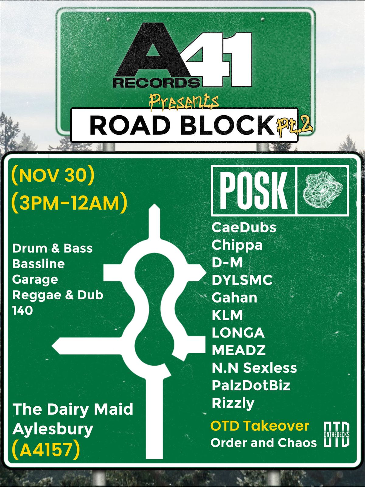 \ud83d\udea7A41 RoadBlock PT2\ud83d\udea7 FREE EVENT!!!!