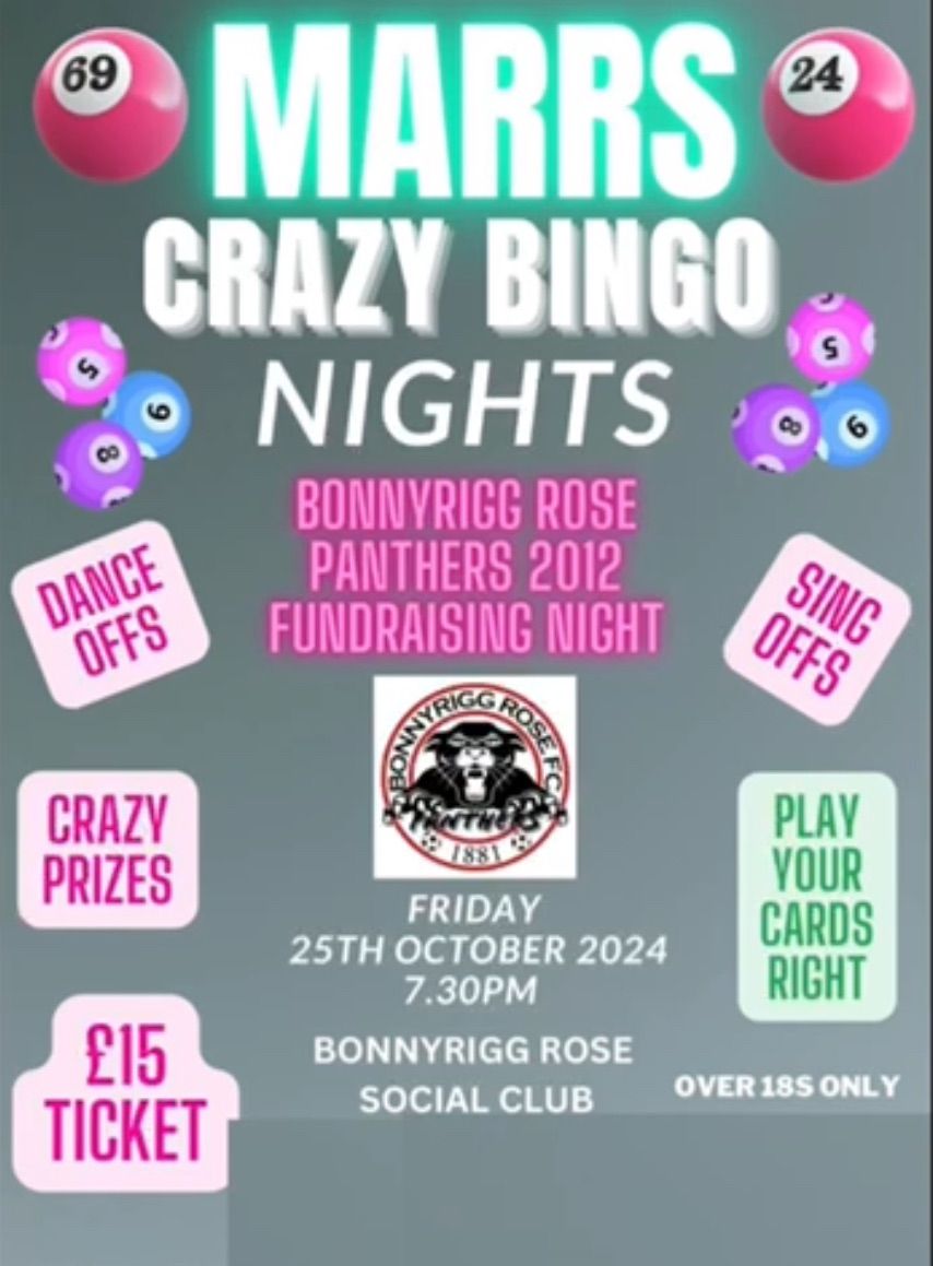 Marr\u2019s Crazy Bingo