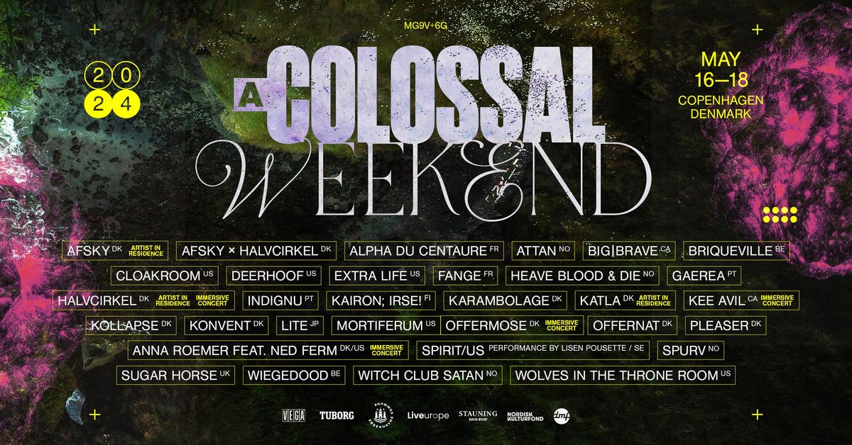 A COLOSSAL WEEKEND 2024