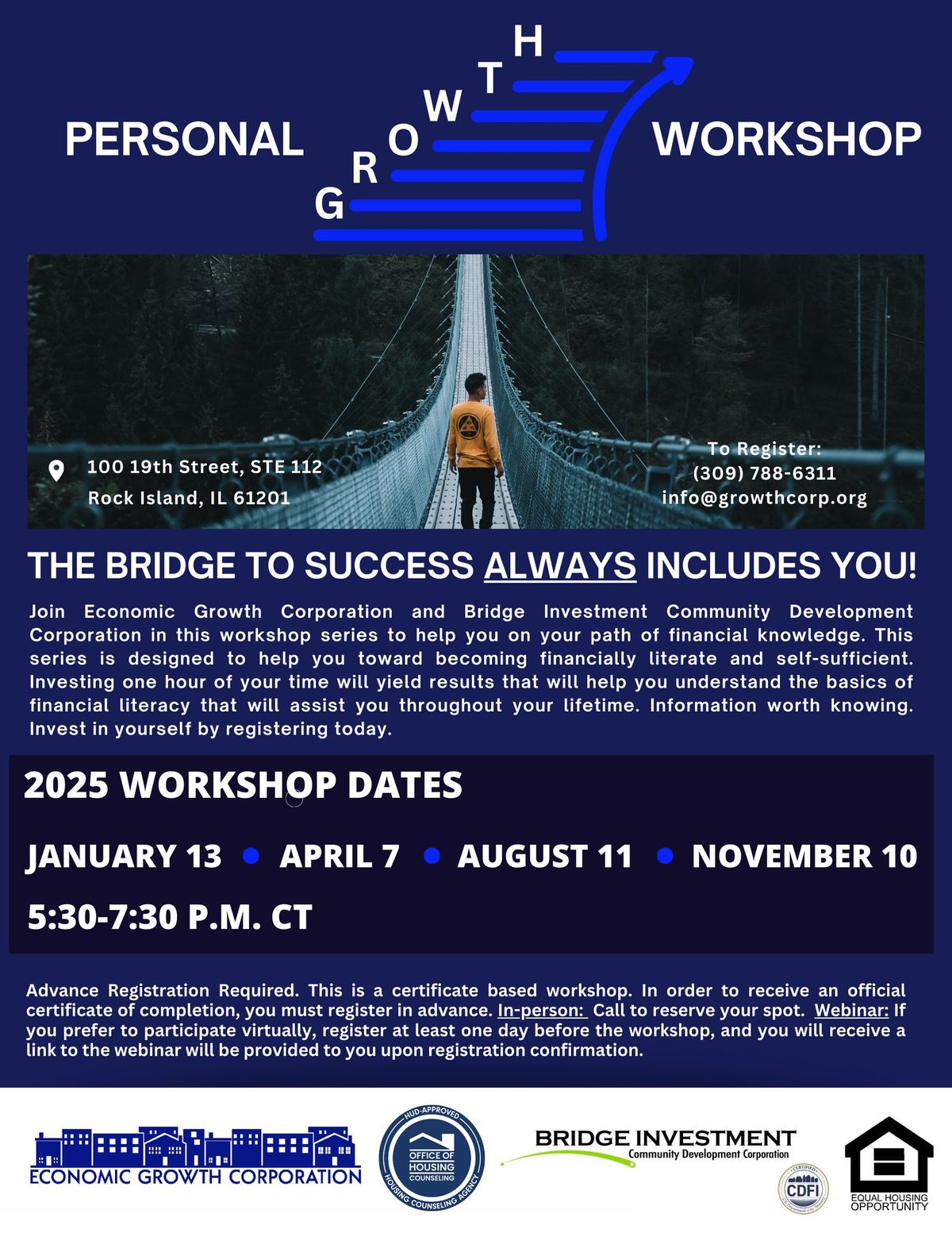 Personal Growth Workshop Series- Empower your Future!