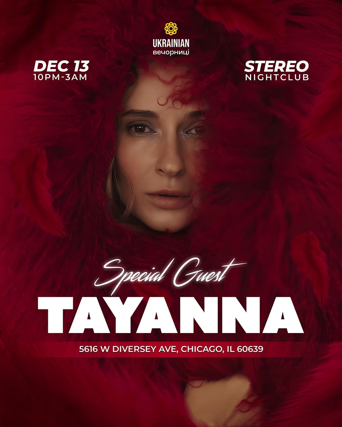 Ukrainian \u0412\u0435\u0447\u043e\u0440\u043d\u0438\u0446\u0456 - TAYANNA