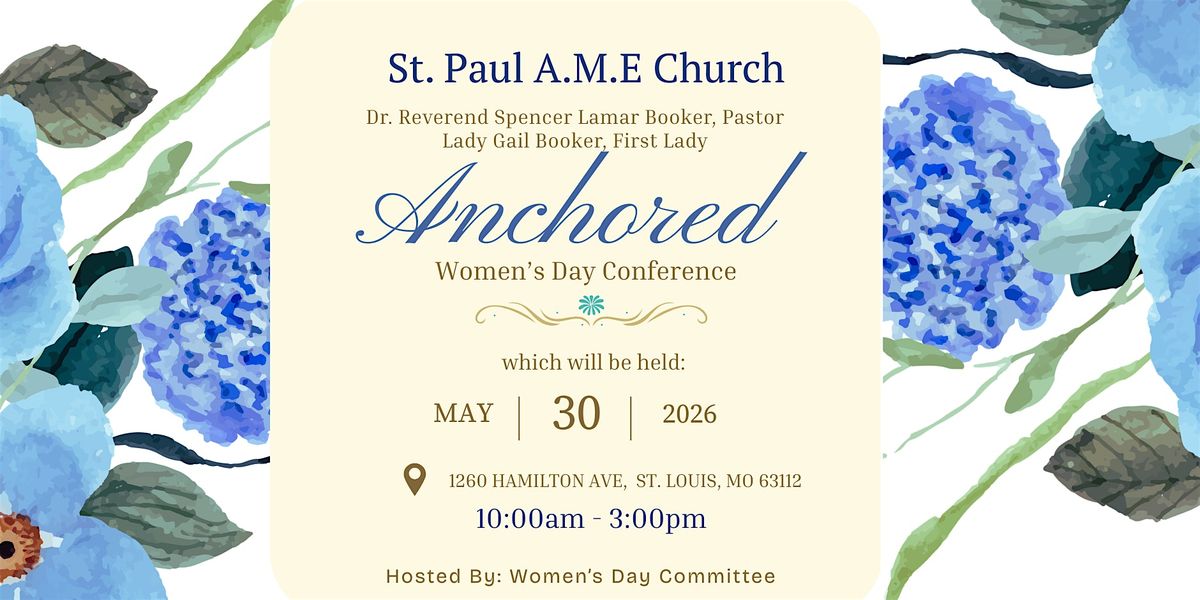 Anchored Women's Day Conference