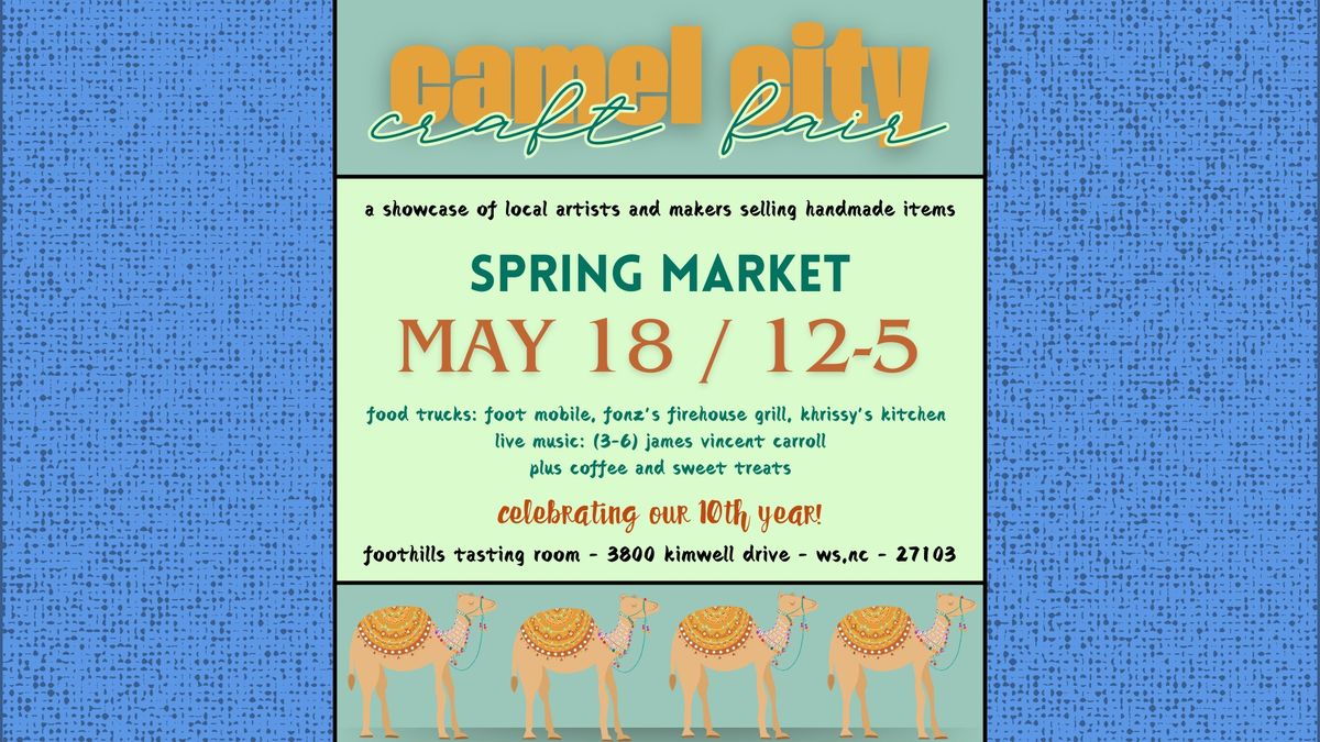 Camel City Craft Fair: Spring Market