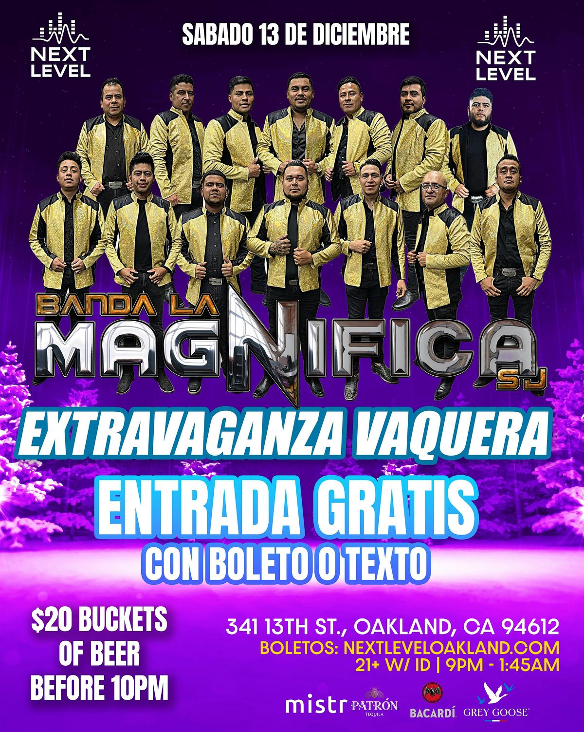Extravaganza Vaquera: Banda Magnifica en Vivo