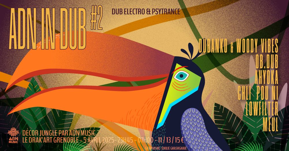 ADN IN DUB #2 [Dubanko vs Woody Vibes - OB.Dub - Ahyoka - Chli Pou Ni - Lowfilter - Meul]