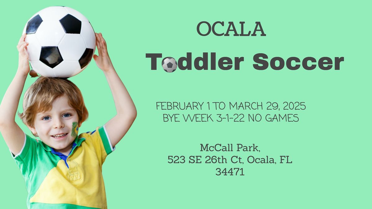 Ocala Toddler Soccer