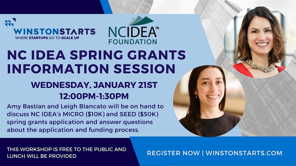 NC IDEA 2026 Spring Grants Information Session