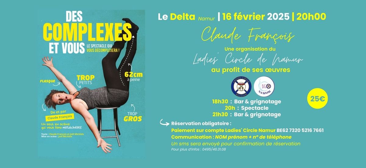 Soir\u00e9e Spectacle du Ladies' Circle 24 "Des complexes et vous"