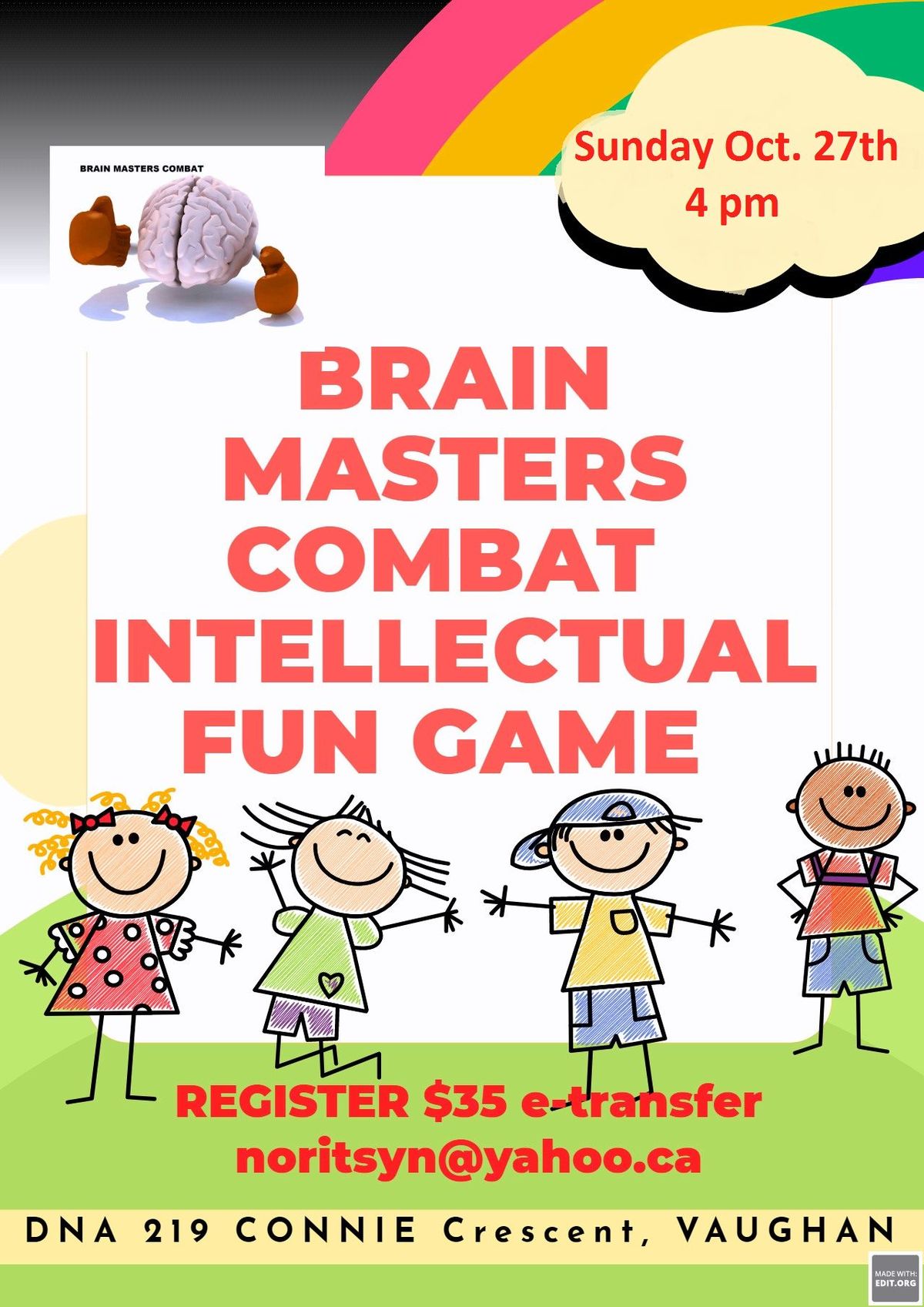 Brain Masters Combat Intellectual Game for kids 