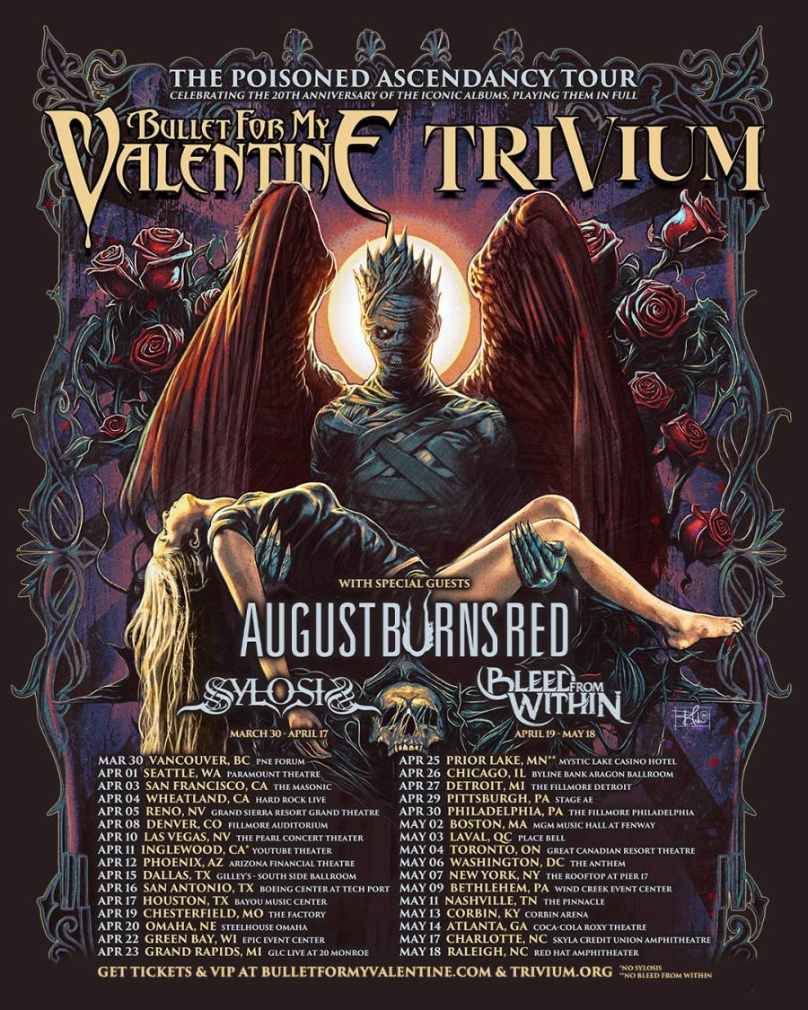 Bullet for My Valentine and Trivium at Max Schmeling Halle