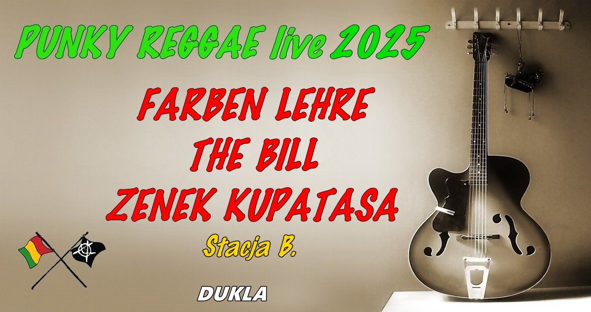 PUNKY REGGAE live 2025 \/\/ DUKLA - Browar Dukla