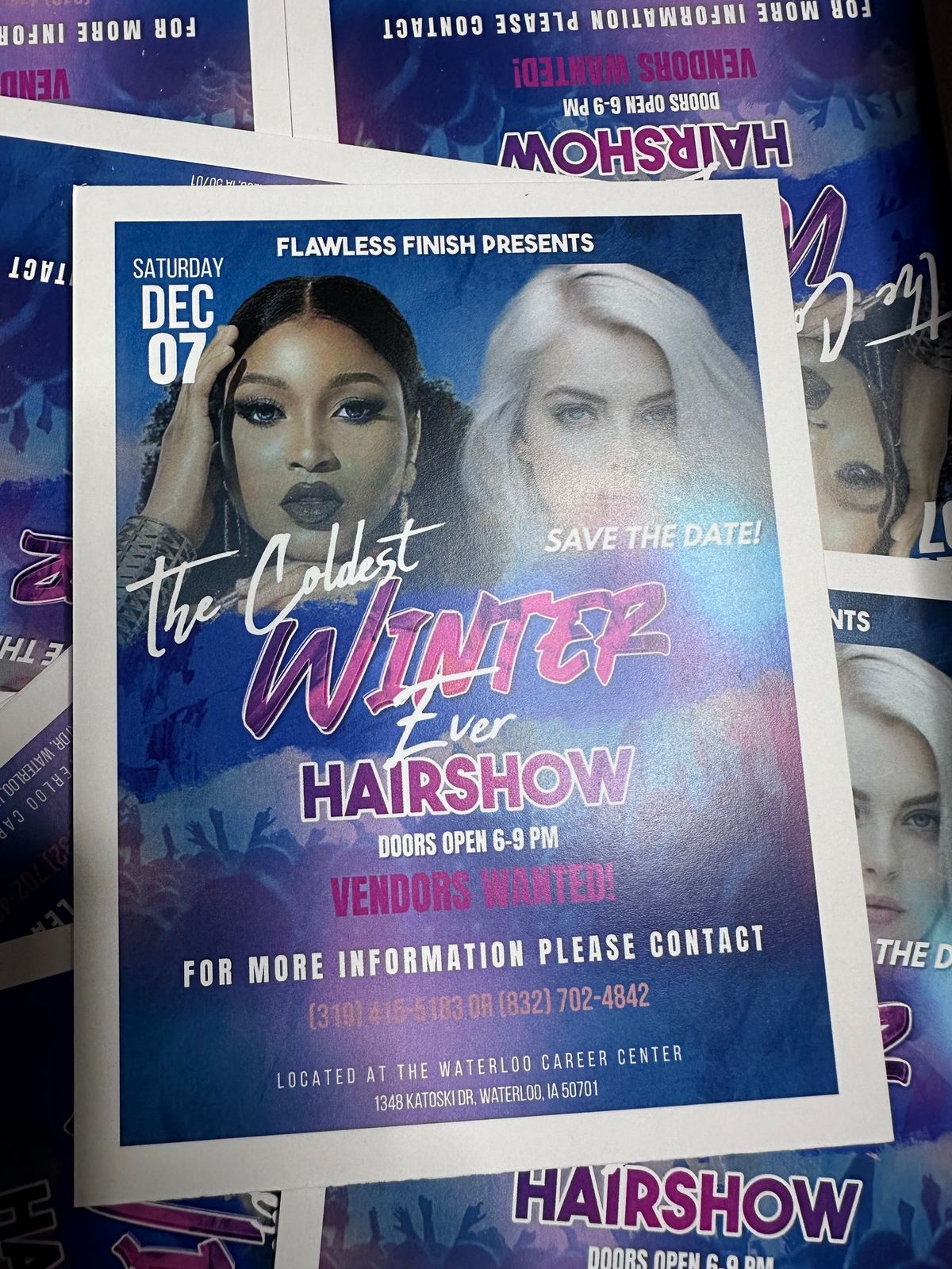 FLAWLESS FINISH EVENTS PRESENTS: The Coldest Winter Ever Hair Show