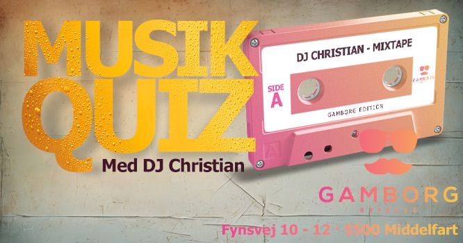 Gratis musikquiz med DJ Christian