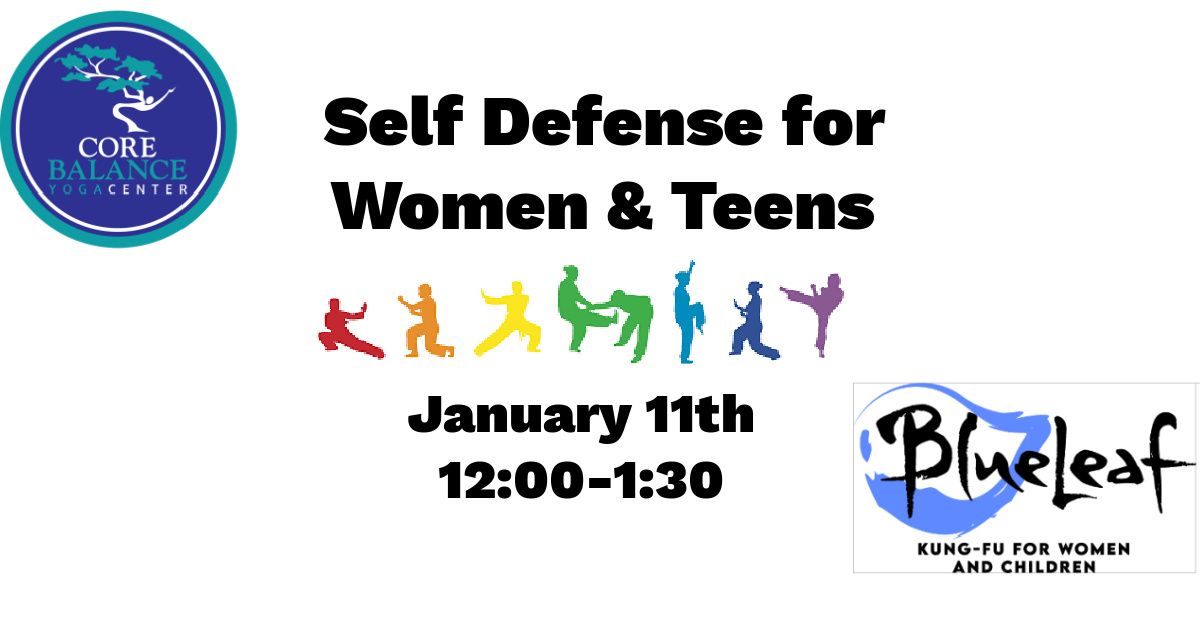 Self Defense for Women & Teens