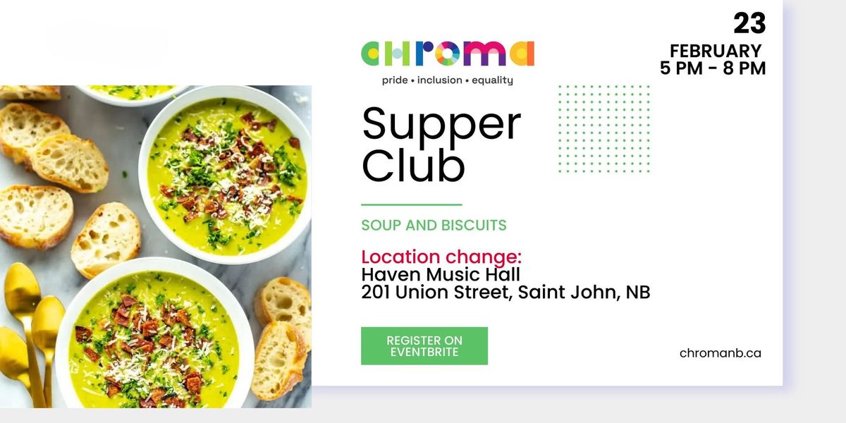 Supper Club: Soup and Biscuits\ud83c\udf72