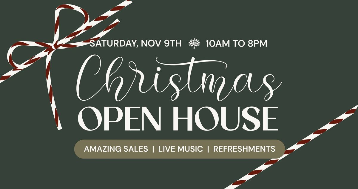 Christmas Open House at Painted Tree Matthews