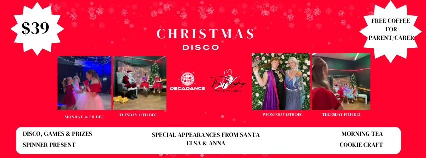 Christmas DECADANCE Disco Party