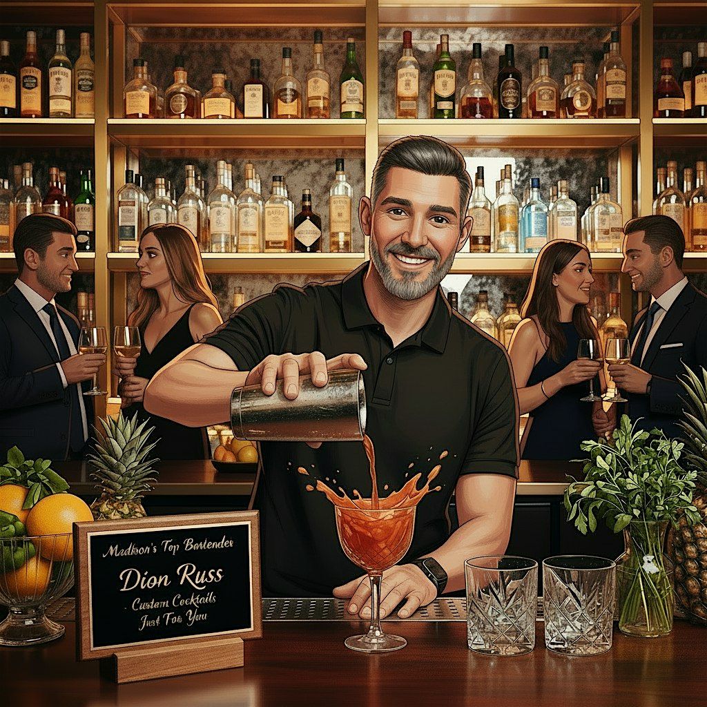 Cocktails with Dion - Madison's Best Bartender!
