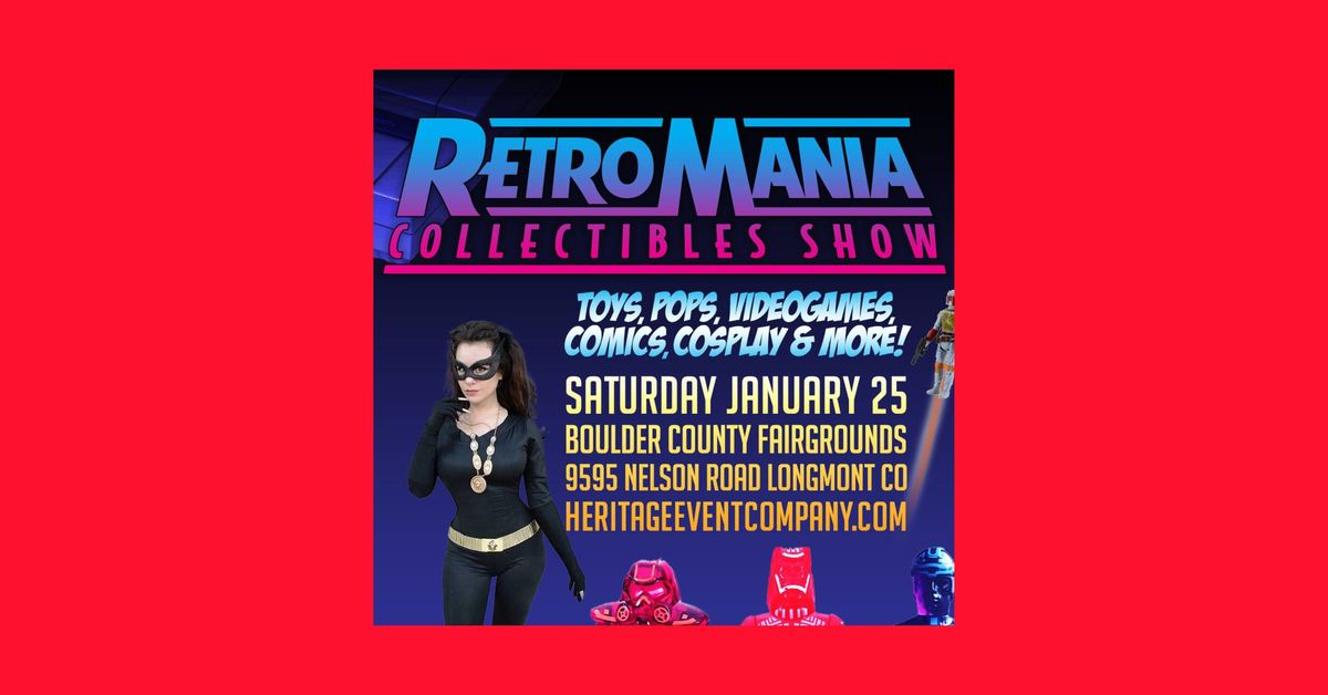 RetroMania Longmont Boulder Colorado January 2025