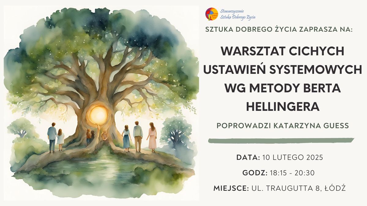 Warsztat Cichych Ustawie\u0144 Systemowych wg metody Berta Hellingera