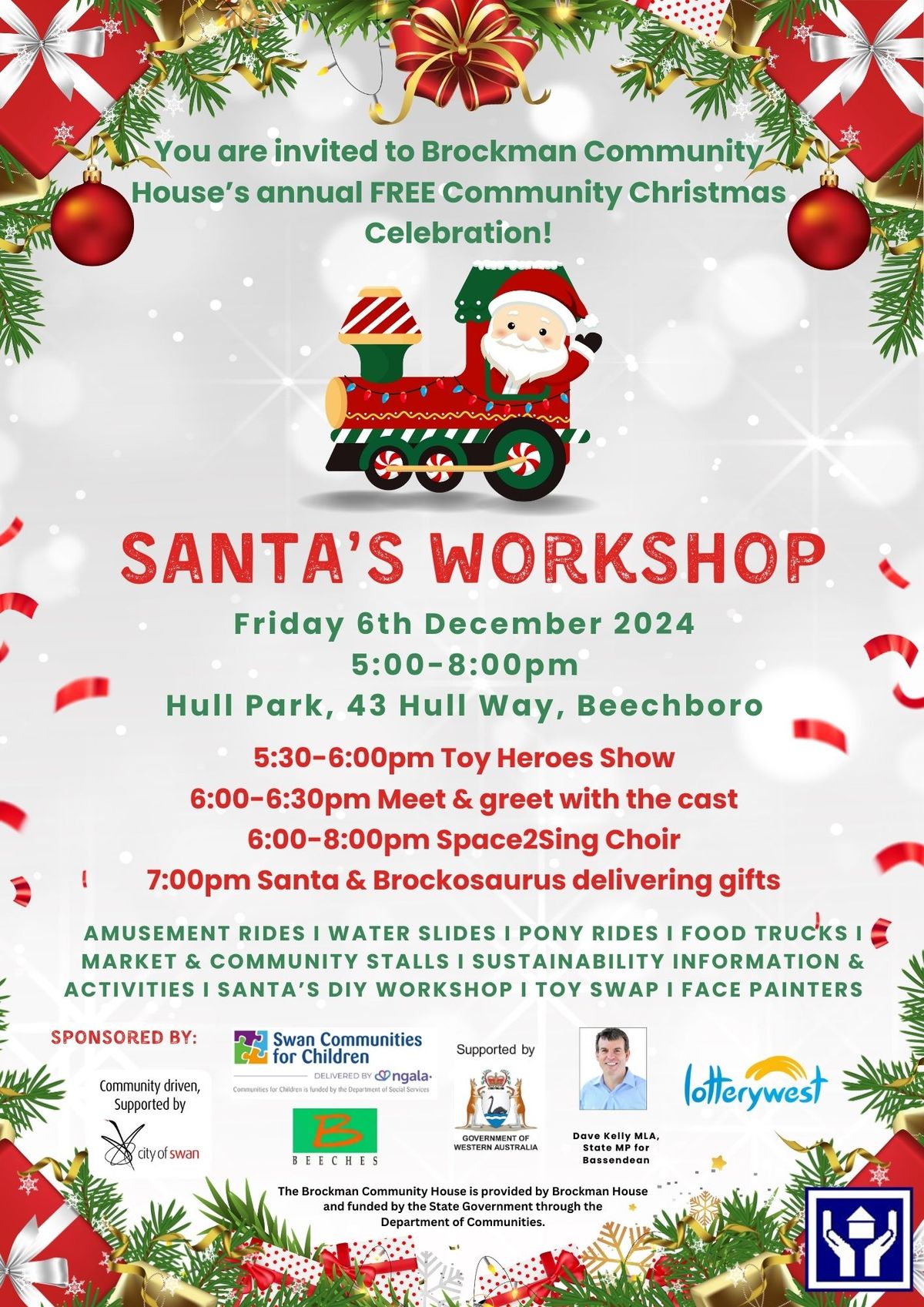 Santa's Workshop - Free Christmas Event