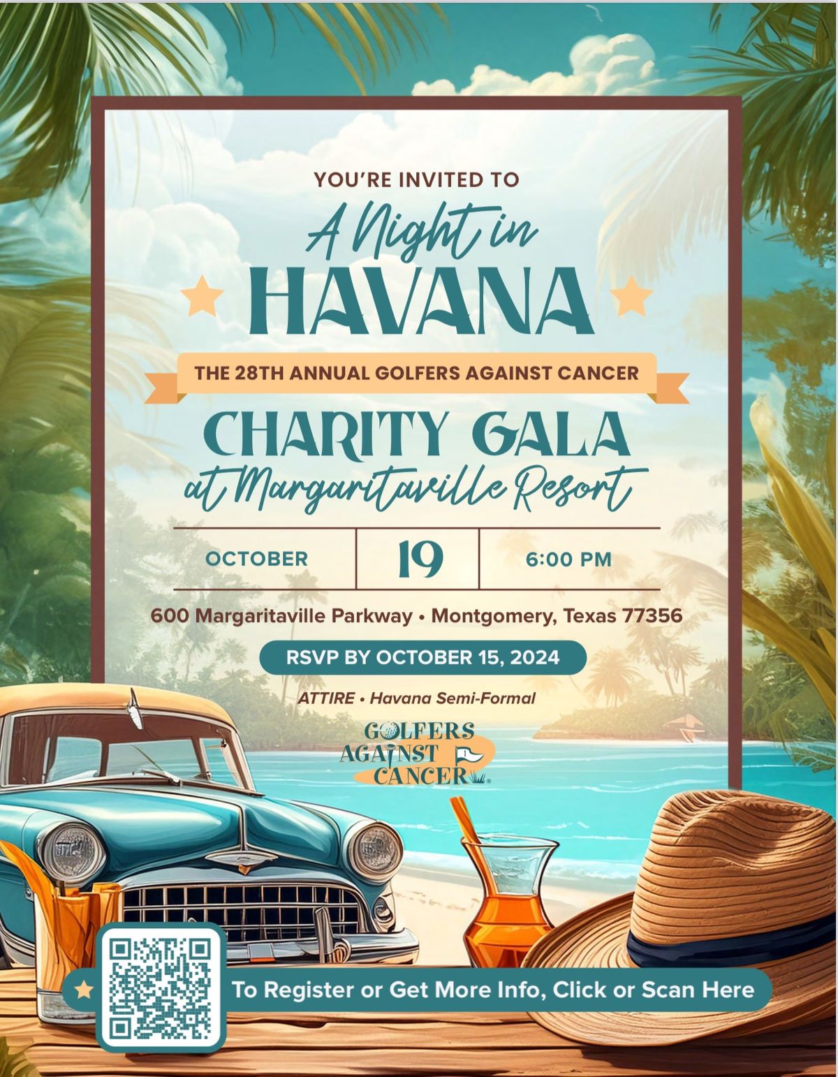 A Night in Havana: Annual Gala for a Cure