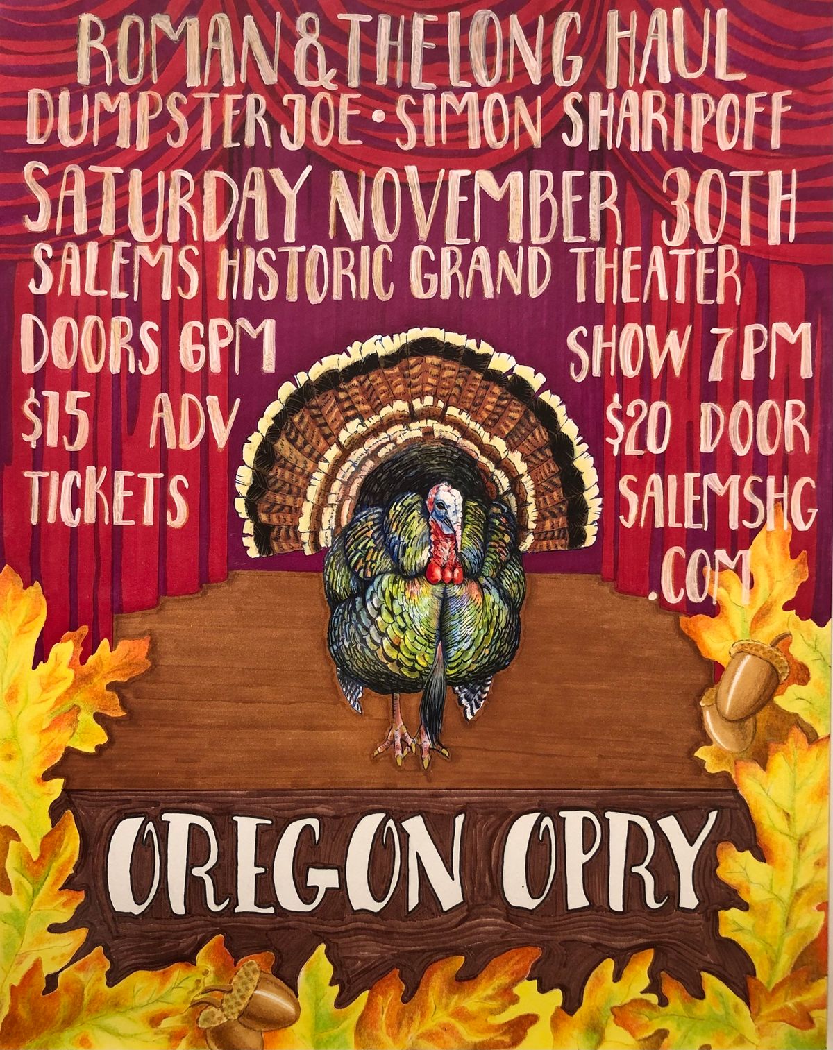 The Oregon Opry Vol. 8 w\/ Roman and The Long Haul