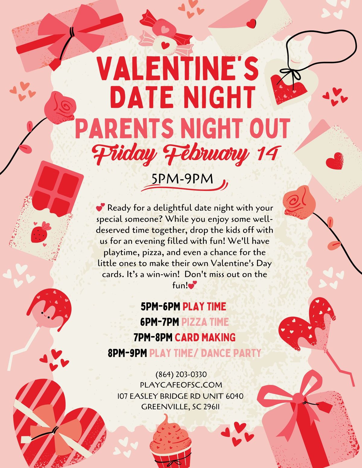 Valentines Date Night Parents Night Out