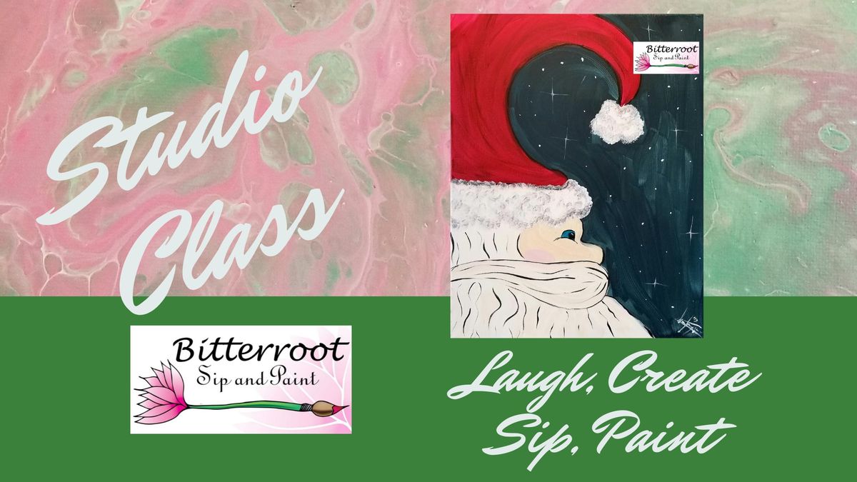 Studio Class- Santa Face