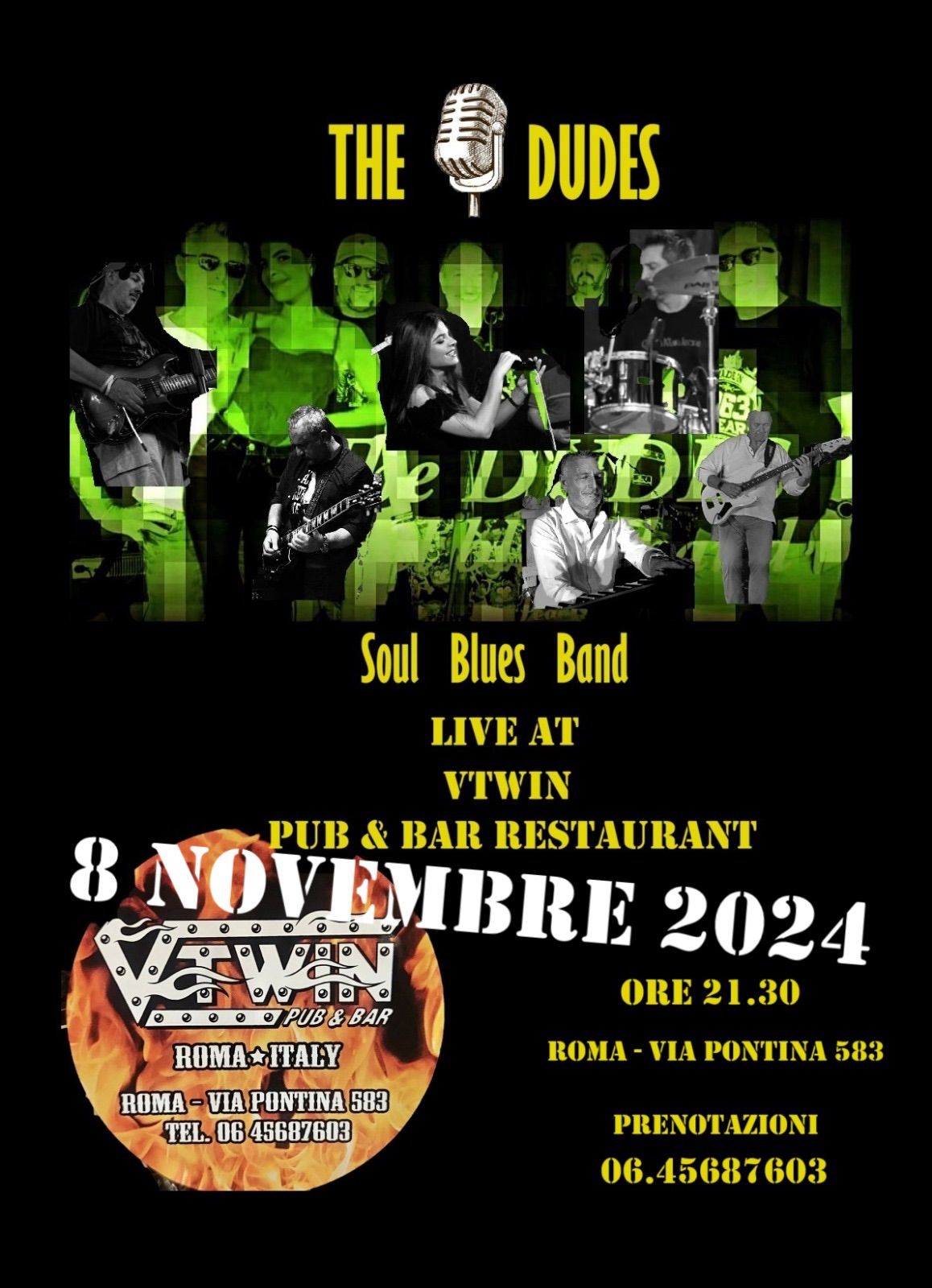 The DUDES Soul Blues Band Live