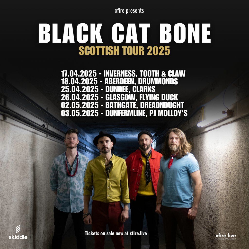 Black Cat Bone + support - Aberdeen