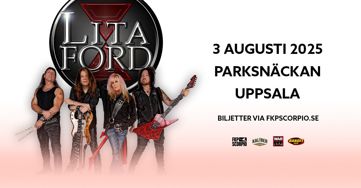 Lita Ford | Parksn\u00e4ckan Uppsala