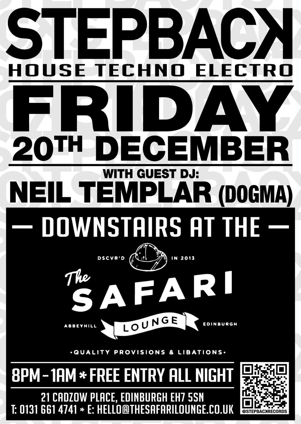 Stepback X Cosmico Xmas Party w\/ Neil Templar (Dogma)